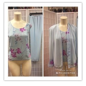 Siasia, suit, 3pieces, blue,new with tags,size12.: